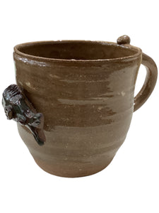 Clay Mug With Fish