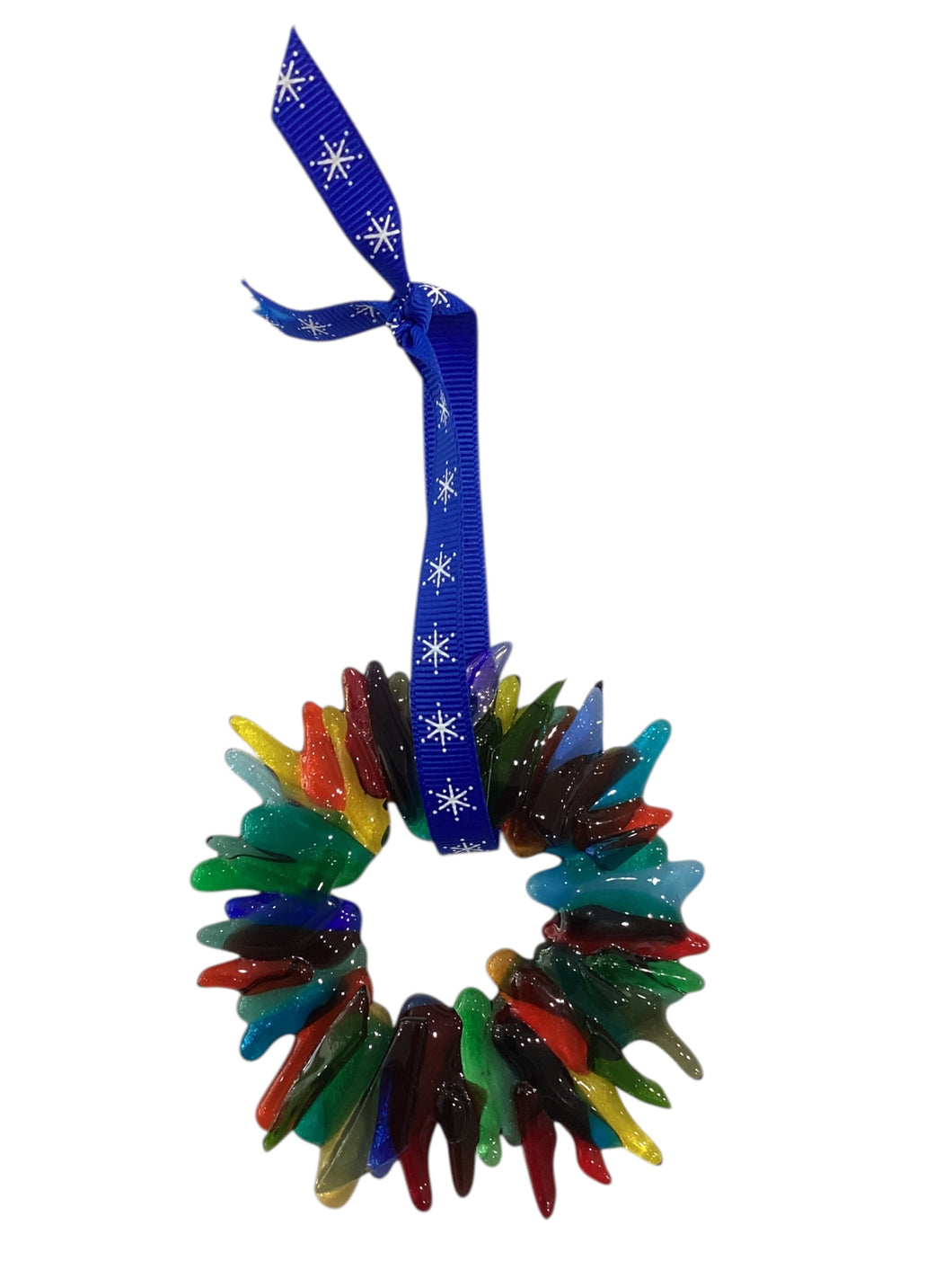 Christmas Ornament - Multi-Colored Wreath