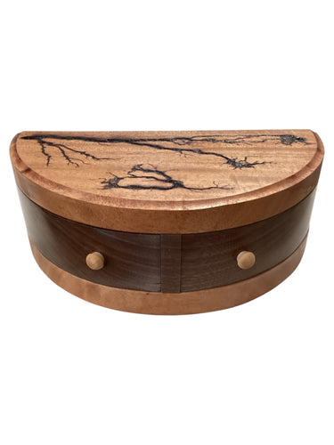 Half-Moon Jewelry Box