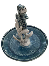 Seahorse Trinket Dish - Blue