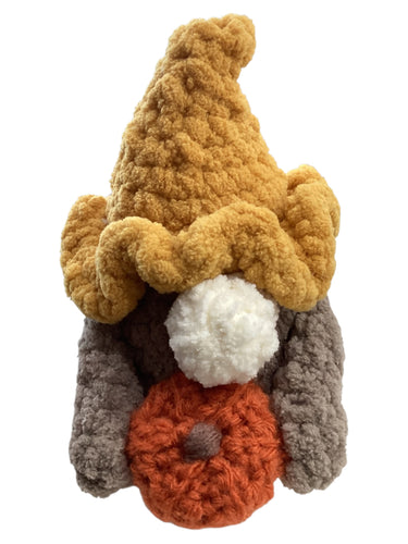 Gnome with Pumpkin