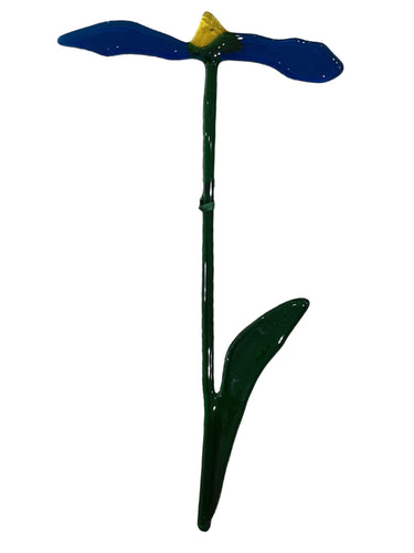 Single Stem Suncatcher - Blue