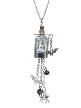 Silverware Bat Houses Necklaces