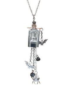 Silverware Bat Houses Necklaces