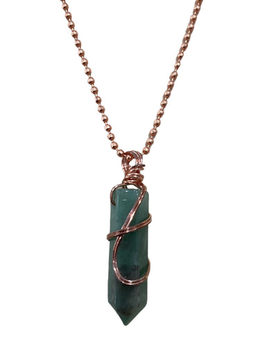 Green Aventurine Point Pendant