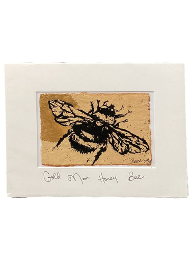 Gold Moon Honey Bee - Original - 8