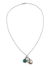 Coin Pearl & Chalcedony Star Necklace
