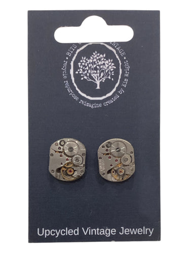 Steampunk Movement Earrings