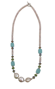 Pastel Pearls Necklace