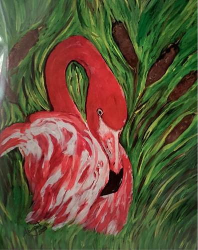 Face of a Flamingo - Note Card Set