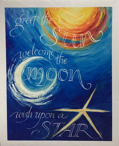 Greet the Sun Print - 16