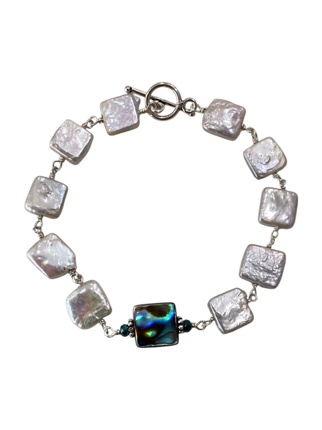 Square Pearls Bracelet
