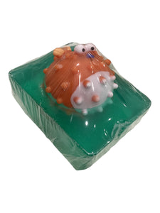 Sea Life Toy Soap Bar - Pufferfish