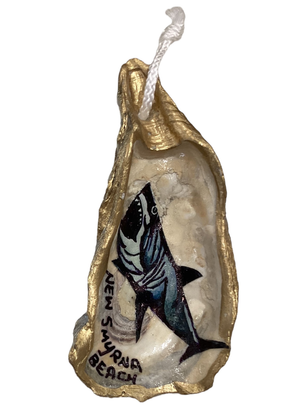 Shark Oyster Ornament
