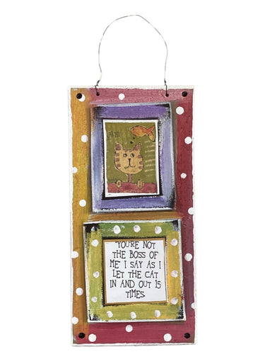 Cardboard Plaque - 