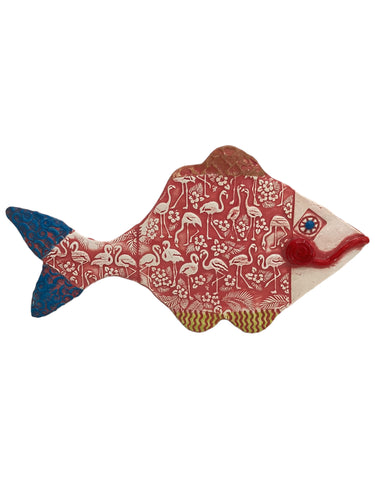 Ceramic Fish - Flamingo