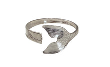 Silver Plate Mermaid Tail Bracelet