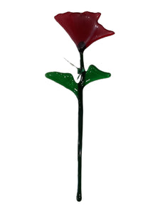 Single Stem Suncatcher - Red