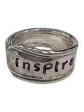 Silverware Stamped Rings