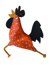 Running Rooster Ornament