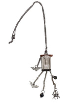 Silverware Bat Houses Necklaces
