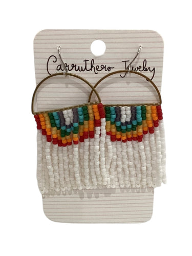 Half Moon Rainbow Large Earrings