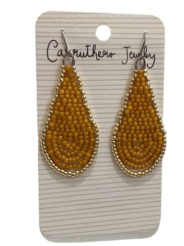 Yellow + Gold Medium Earrings