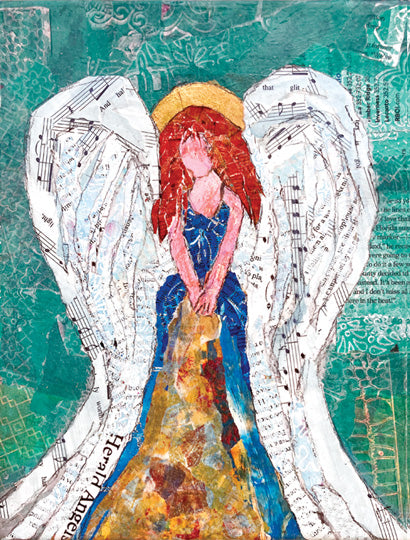 Heavenly Angel - Notecard