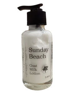 Goat Milk Lotion - Sunday Beach
