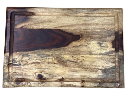 Cutting Board with Juice Groove - Walnut Wood