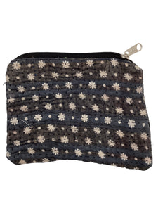 Kantha Zipper Pouch Bag - Medium