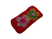 Felted Flower Eyeglass Holder
