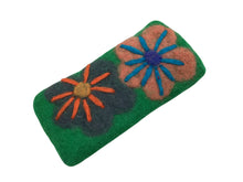 Felted Flower Eyeglass Holder