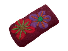 Felted Flower Eyeglass Holder