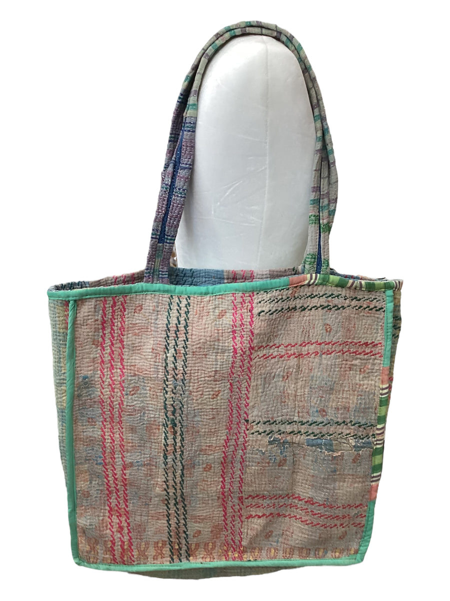 Kantha Tote Bag – Wild Oats & Billy Goats NSB