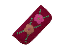 Felted Embroidered Eyeglass Holder - Large