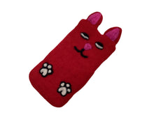 Felted Cat Eyeglass Holder