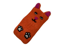 Felted Cat Eyeglass Holder