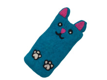 Felted Cat Eyeglass Holder