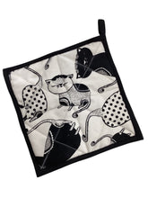 Handcrafted Cotton Screen Printed Square Potholder