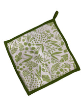 Handcrafted Cotton Screen Printed Square potholder