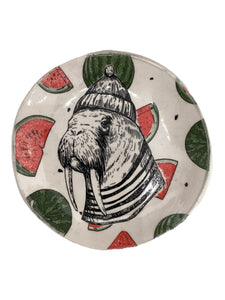 Walrus & Watermelon Trinket Dish