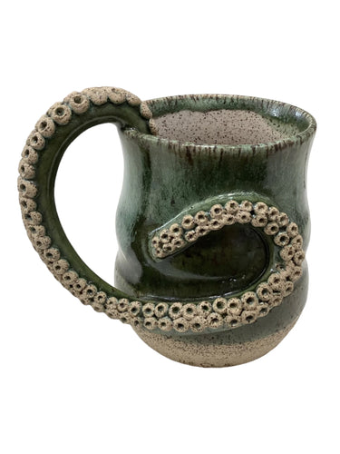 Large Tentacle Mug - Green