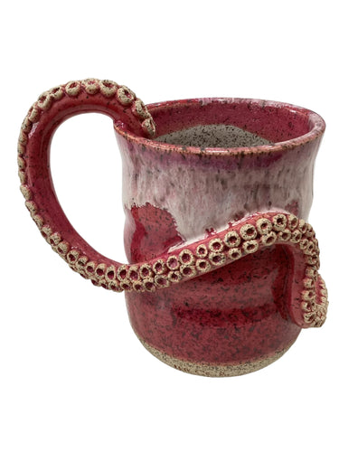 Large Tentacle Mug - Pink