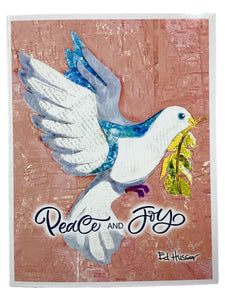 Peace & Joy Dove - Notecard