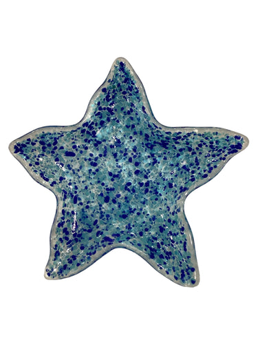 Starfish Plate - Blue