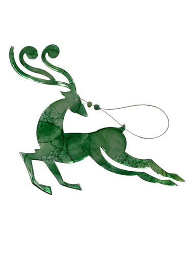 The Reindeer Ornament - Green