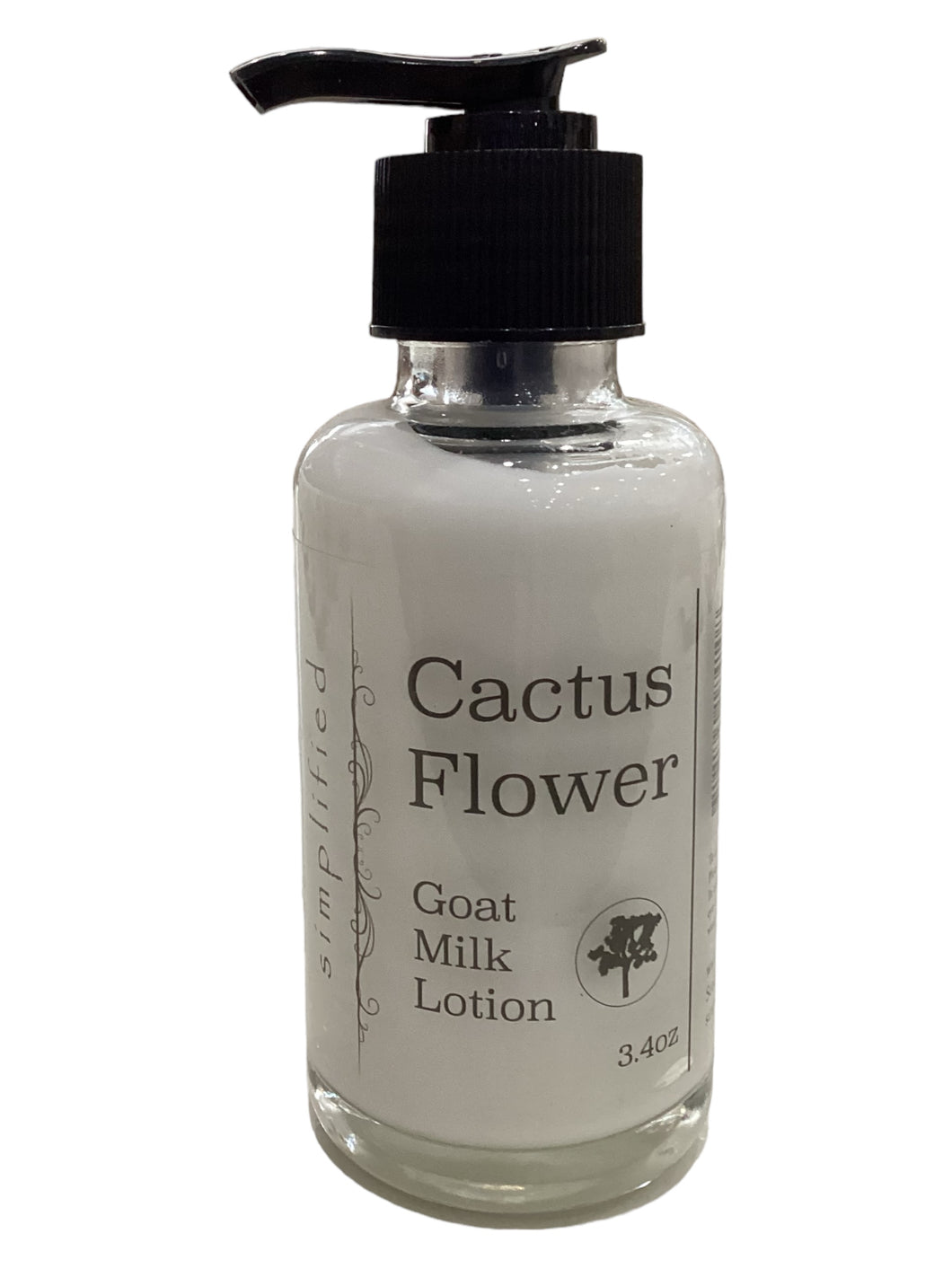 3.4oz Goat Milk Lotion - Cactus Flower