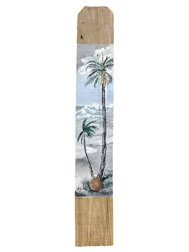 Fence Board - Grey Sky Palm