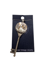 Steampunk Movement Key Necklace